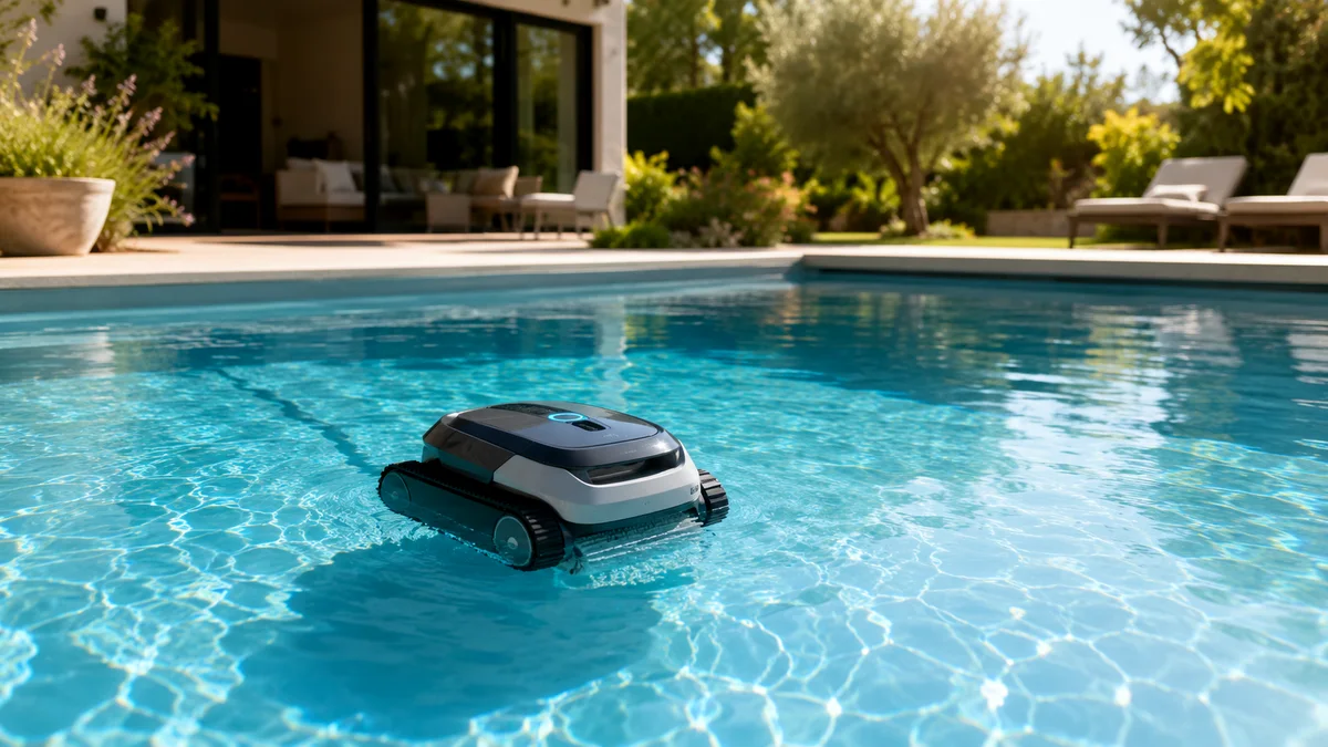 Visuel principal du dossier « Robot de piscine : bien l’utiliser et l’entretenir pour qu’il dure »